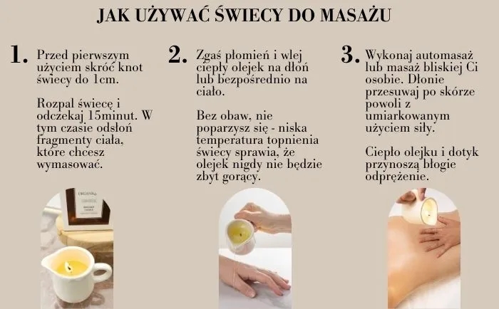 Jak używać świecy do masażu: uniknij oparzeń i ciesz się relaksem