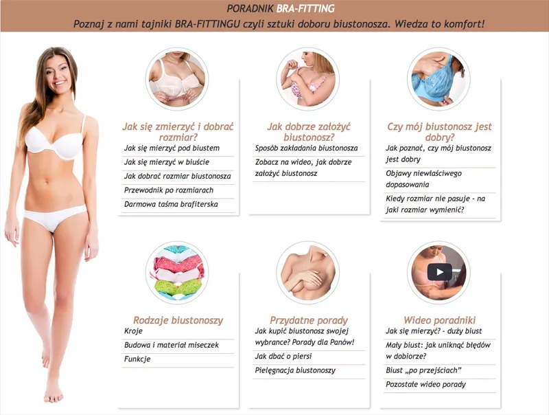 Jak ustalić rozmiar stanika, aby uniknąć niewygodnych zakupów