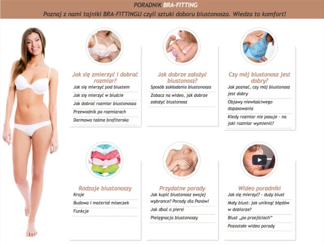 Jak ustalić rozmiar stanika, aby uniknąć niewygodnych zakupów